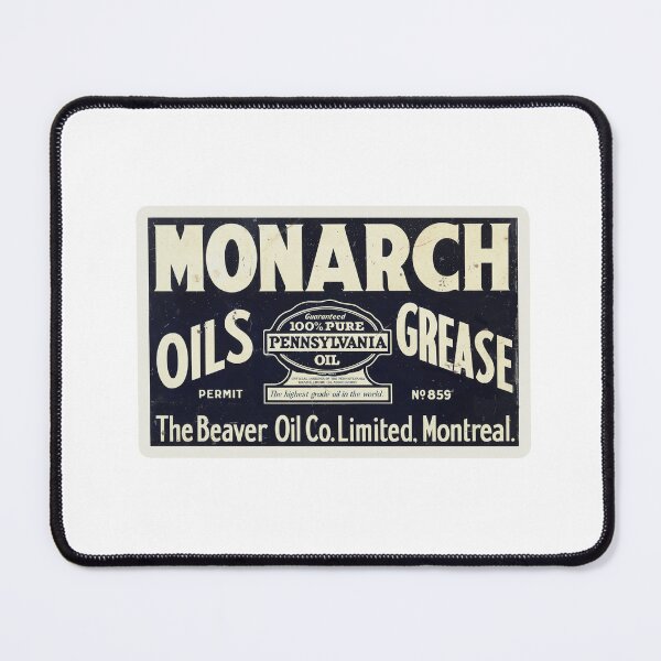 Item preview, Vintage Monarch Oils and Grease designed and sold by QuayTradingCo.