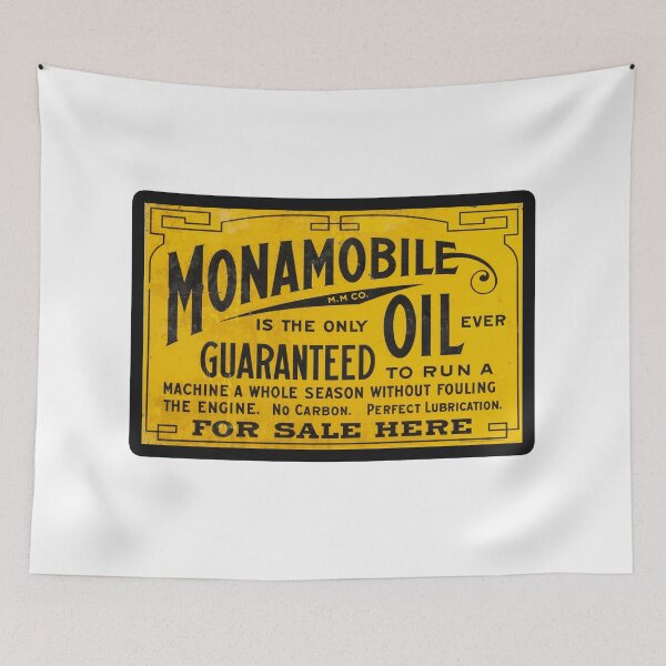 Item preview, Vintage Monamobile Oil designed and sold by QuayTradingCo.