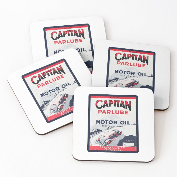Item preview, Vintage Capitan Parlube Motor Oil designed and sold by QuayTradingCo.