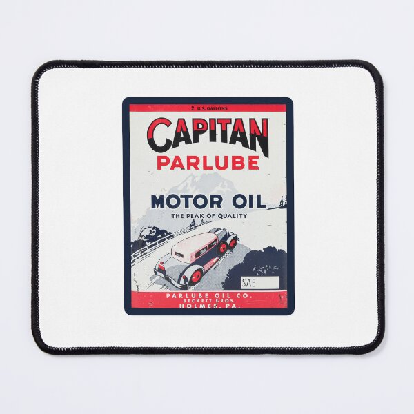 Item preview, Vintage Capitan Parlube Motor Oil designed and sold by QuayTradingCo.