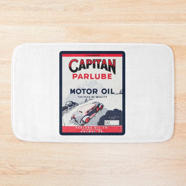 Item preview, Vintage Capitan Parlube Motor Oil designed and sold by QuayTradingCo.