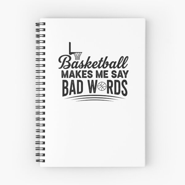 Item preview, Basketball Makes Me Say Bad Words Funny Player designed and sold by snowry.