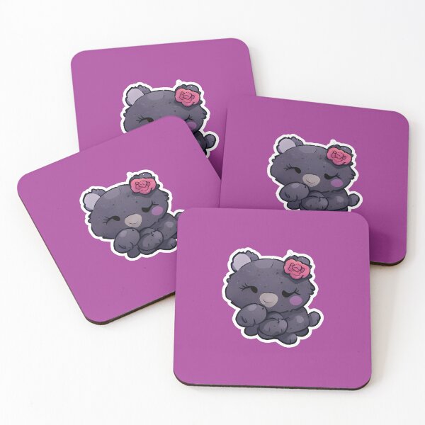 Item preview, Velvet Chaos Pup Kawaii Sticker Pack, Soft Goth Character, Pastel Goth Chibi Clipart, Aesthetic Digital Stickers, iPad Phone Stickers designed and sold by VectorJoy.