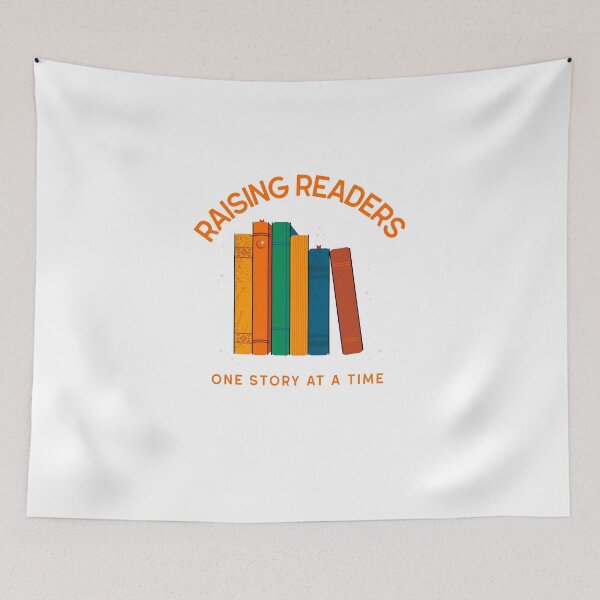 Item preview, Raising Readers One Story Kindergarten Preschool Teacher designed and sold by DesignbyAACreations .
