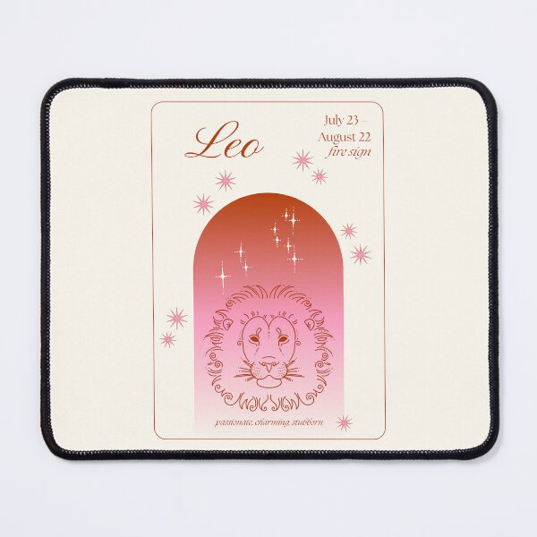 Item preview, Leo Zodiac Horoscope Poster designed and sold by issie kate.