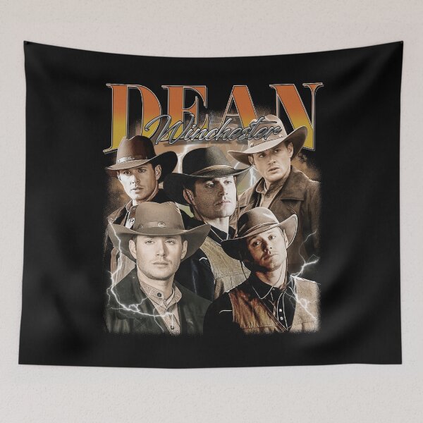 Item preview, Vintage Dean Winchester Cowboy Supernatural TV Show Y2K 90s Retro Movies  designed and sold by Achkalona.