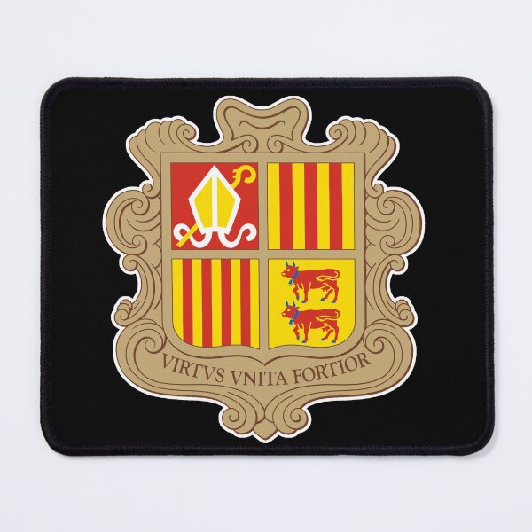 Item preview, Andorran Coat of Arms designed and sold by wickedcartoons.