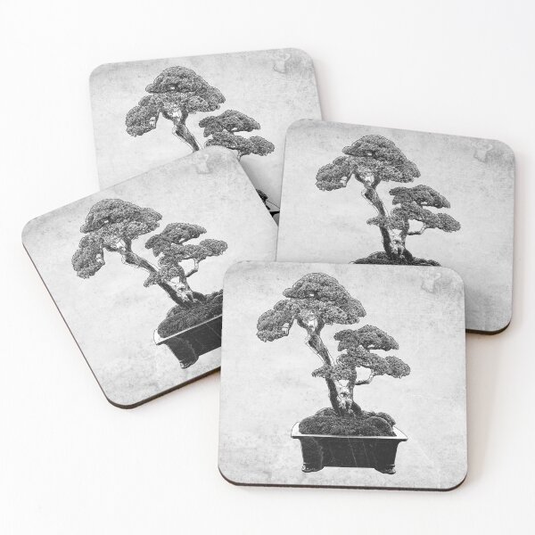 Item preview, Ancient Bonsai Tree Dark Japanese Art designed and sold by Ghoul Enterprises.