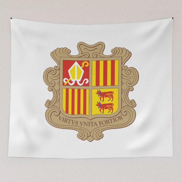 Item preview, Andorran Coat of Arms designed and sold by wickedcartoons.