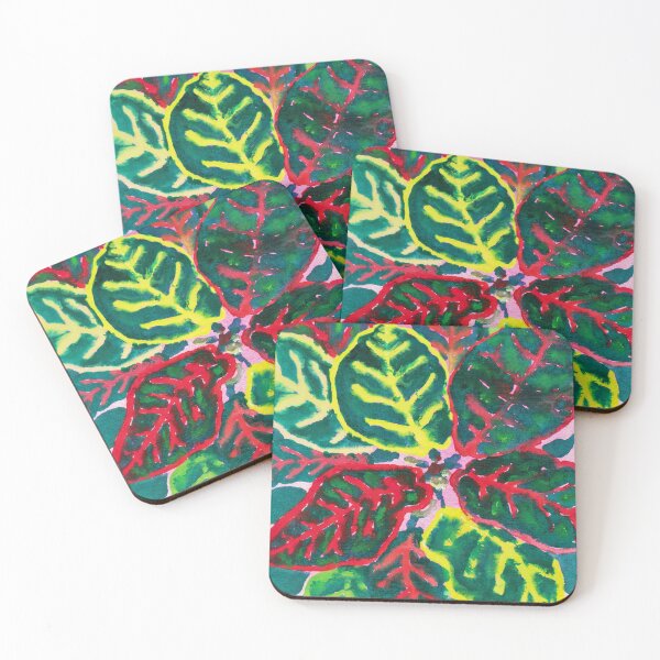 Item preview, Croth Croton Plant Watercolour Painting designed and sold by Playture.