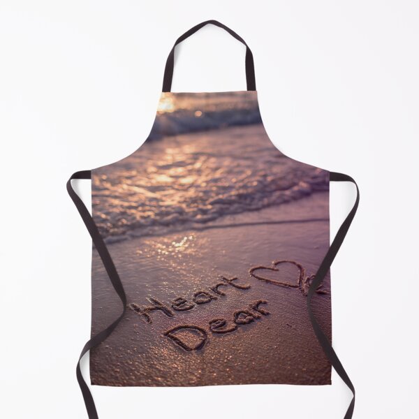 Item preview, Heart Dear Inscription With Sunset Beach Heart designed and sold by chase-thewave.