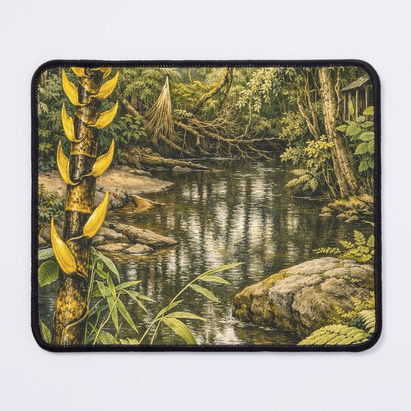 Item preview, True El Yunque rainforest photo enhanced with a little AI - Nikon D850 designed and sold by www.elyunqueprints.store.