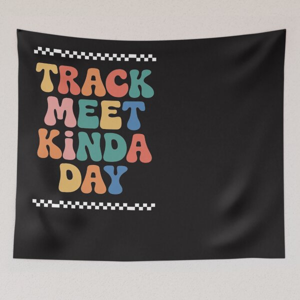 Item preview, Track Meet Kinda Day Track And Field Mom Runner For Girls designed and sold by VinhSinh.