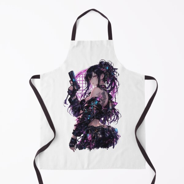 Item preview, Neon Samurai Girl designed and sold by bashhonkdesign.