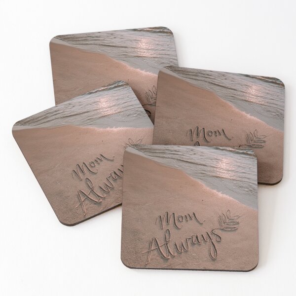 Item preview, Mom Always Inscribed In Sand With Leaf Etching designed and sold by chase-thewave.