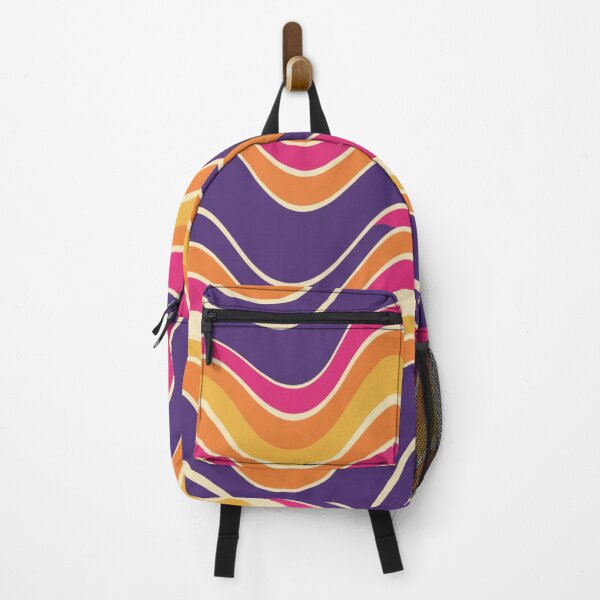 Item preview, Horizontal Retro Psychedelic Waves designed and sold by HeyHas.