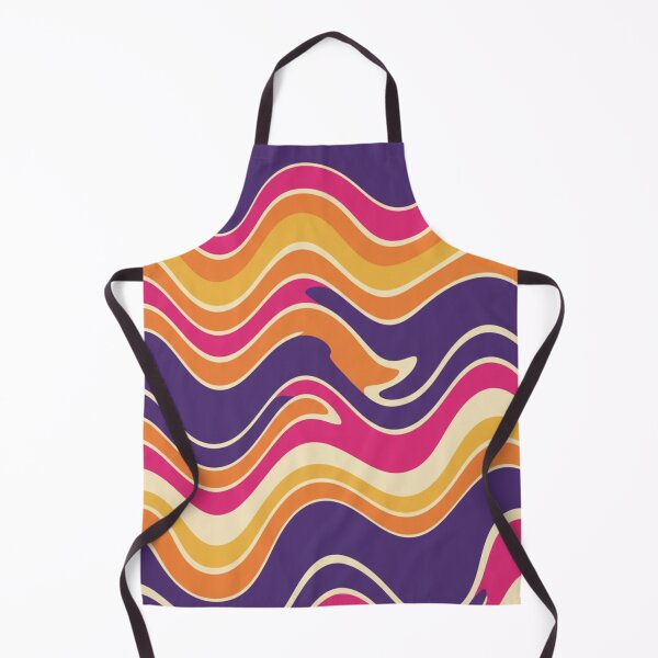 Item preview, Horizontal Retro Psychedelic Waves designed and sold by HeyHas.
