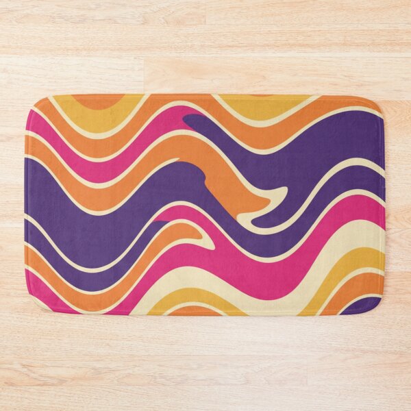 Item preview, Horizontal Retro Psychedelic Waves designed and sold by HeyHas.