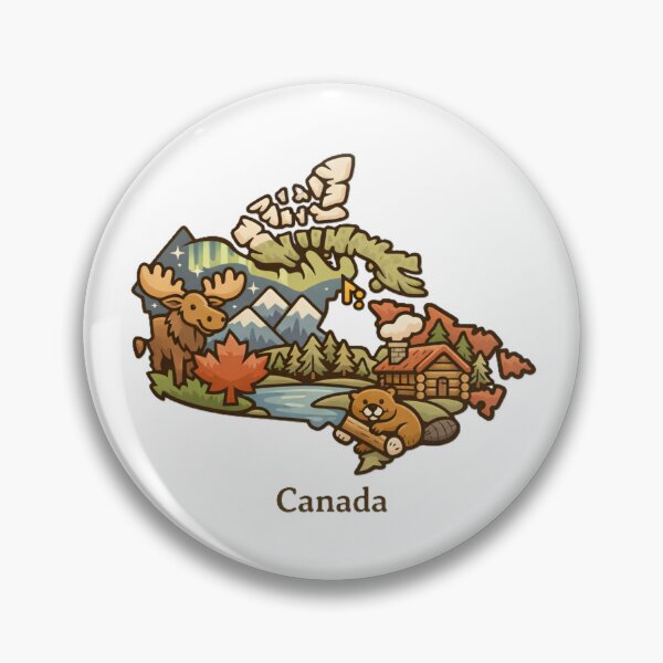 Item preview, Canada: Wild Nature and Northern Charm designed and sold by Wander Vibes.