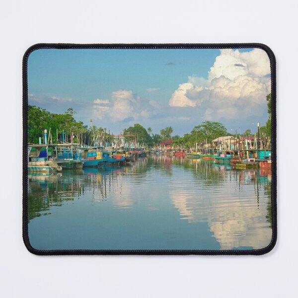Item preview, Tranquil Scene of a Fishing Village designed and sold by sinseeho.