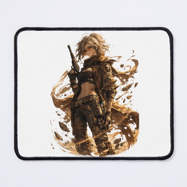 Item preview, Wild West Anime Girl designed and sold by bashhonkdesign.