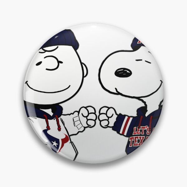 Item preview,  Charlie Brown And Snoopy Nfl Houston Texans Footba designed and sold by BlackxArtist.