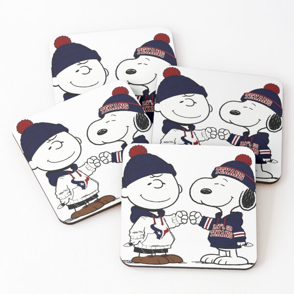 Item preview,  Charlie Brown And Snoopy Nfl Houston Texans Footba designed and sold by BlackxArtist.
