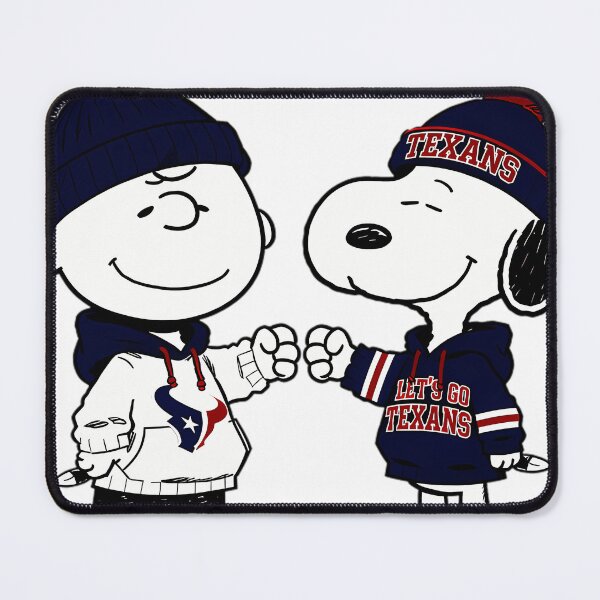 Item preview,  Charlie Brown And Snoopy Nfl Houston Texans Footba designed and sold by BlackxArtist.