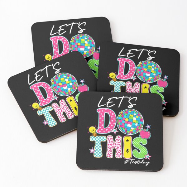 Item preview, Let’s Do This Test Day Disco Teacher Design designed and sold by LashondaGreen89.