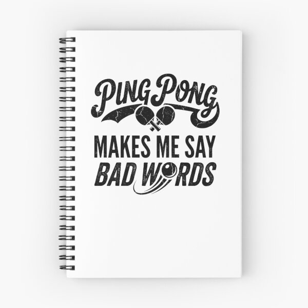 Item preview, Ping Pong Makes Me Say Bad Words Funny Player designed and sold by snowry.
