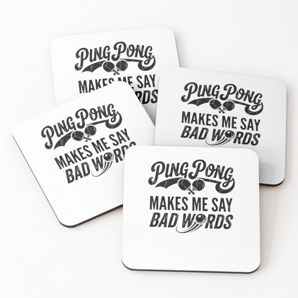 Item preview, Ping Pong Makes Me Say Bad Words Funny Player designed and sold by snowry.