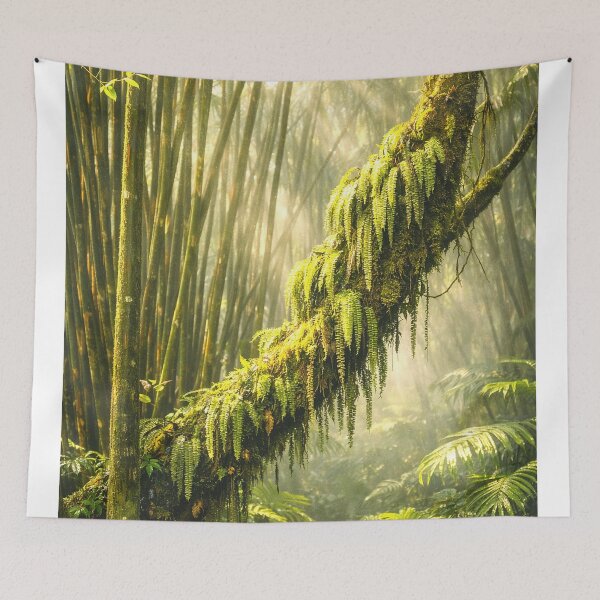 Item preview, Come in - the Rainforest PATH is open ... designed and sold by www.elyunqueprints.store.
