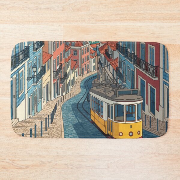 Item preview, Lisbon Vintage Tram designed and sold by HeyHas.