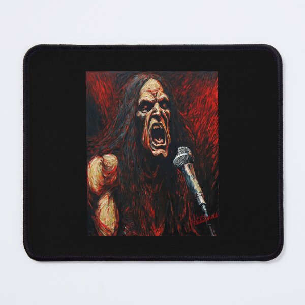 Item preview, Mille Petrozza Thrash Metal Fury designed and sold by Artisticanvas.