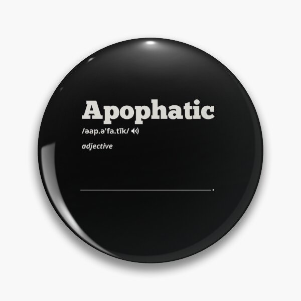 Item preview, Apophatic (Adjective) — The Definition That Isn’t designed and sold by Alt Christian.