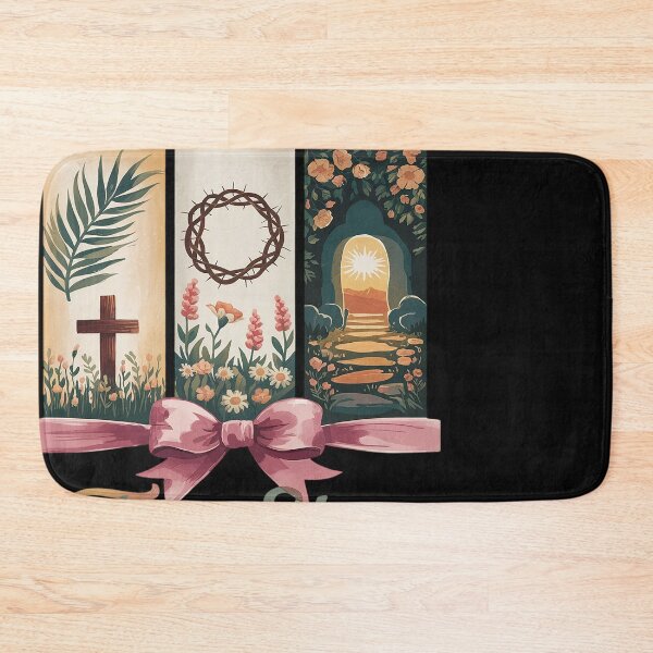 Item preview, True Story He Is Risen Jesus Christian Cross Happy Easter designed and sold by Soleaani.