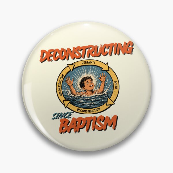Item preview, Deconstructing Since Baptism (Vintage Pulp Christian Satire) designed and sold by Alt Christian.