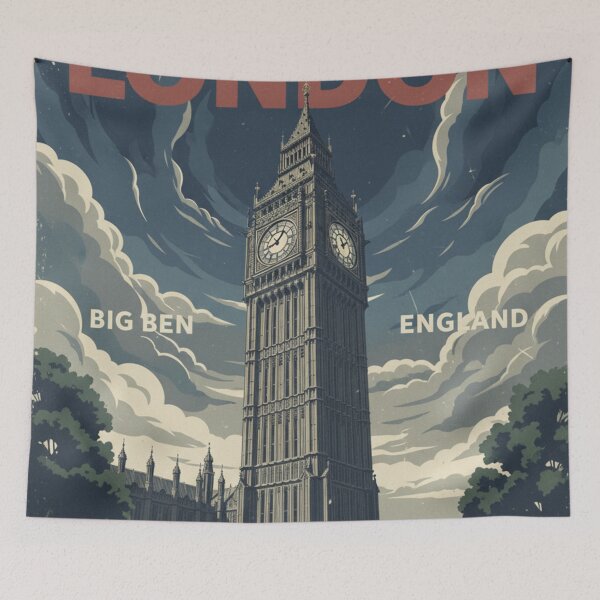 Item preview, Vintage London Iconic Tower designed and sold by HeyHas.