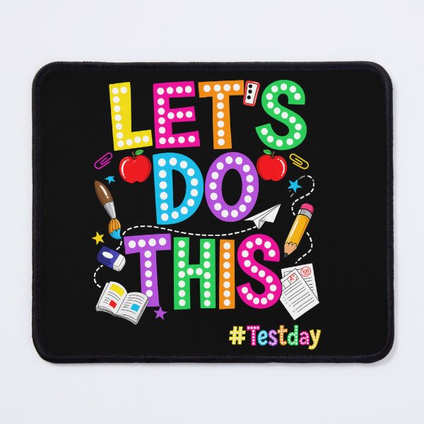 Item preview, Let’s Do This Test Day Colorful Polka Dot Teacher Design designed and sold by LashondaGreen89.