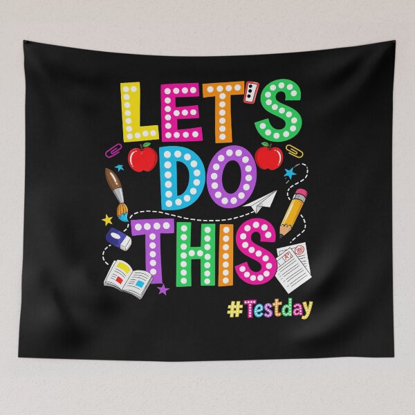 Item preview, Let’s Do This Test Day Colorful Polka Dot Teacher Design designed and sold by LashondaGreen89.