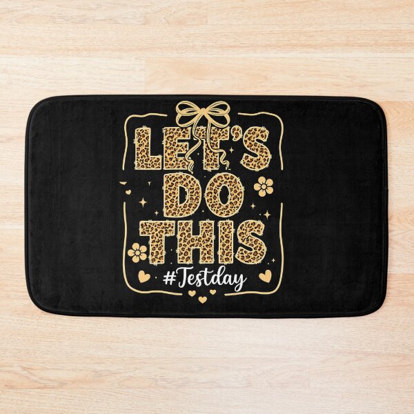 Item preview, Let’s Do This Test Day Leopard Teacher Design designed and sold by LashondaGreen89.