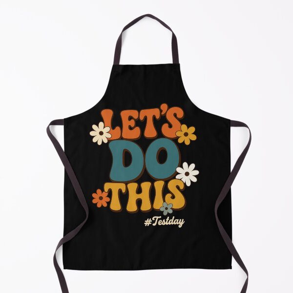 Item preview, Let’s Do This Test Day Retro Flower Teacher Design designed and sold by LashondaGreen89.