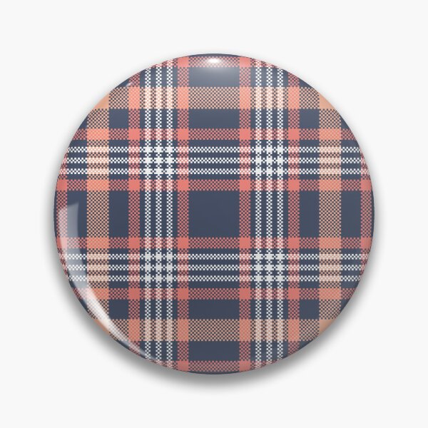 Item preview, Navy Coral Plaid Seamless Pattern Texture designed and sold by PowerAntShop.