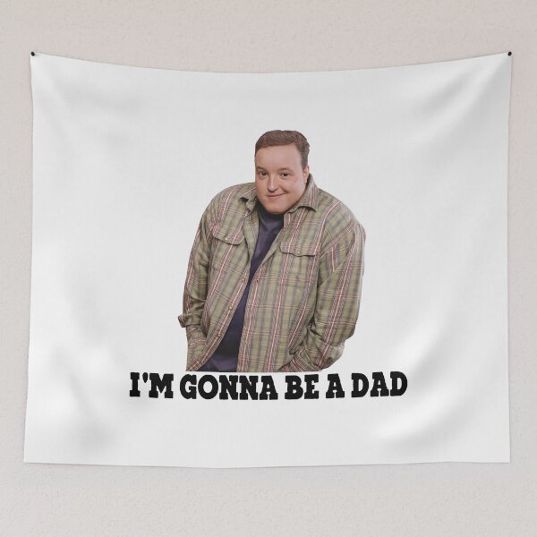 Item preview, Kevin James i'm gonna be a dad meme designed and sold by Achkalona.