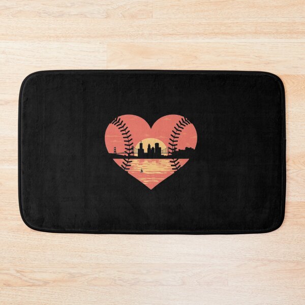 Item preview, US State San Francisco Baseball Heart designed and sold by AvenStudioCo.