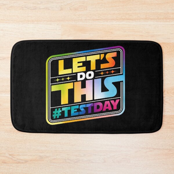 Item preview, Let’s Do This Test Day Gradient Teacher Design designed and sold by LashondaGreen89.
