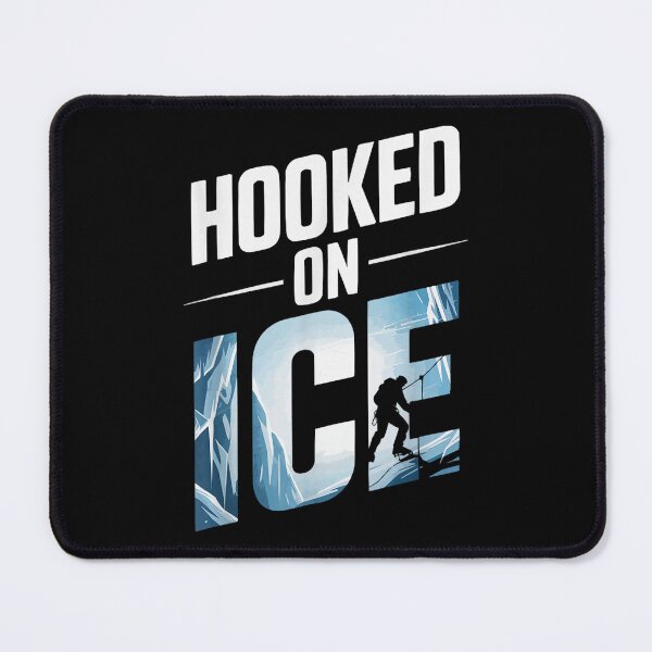 Item preview, Ice Climbing Hooked on Ice designed and sold by goombi-creative.