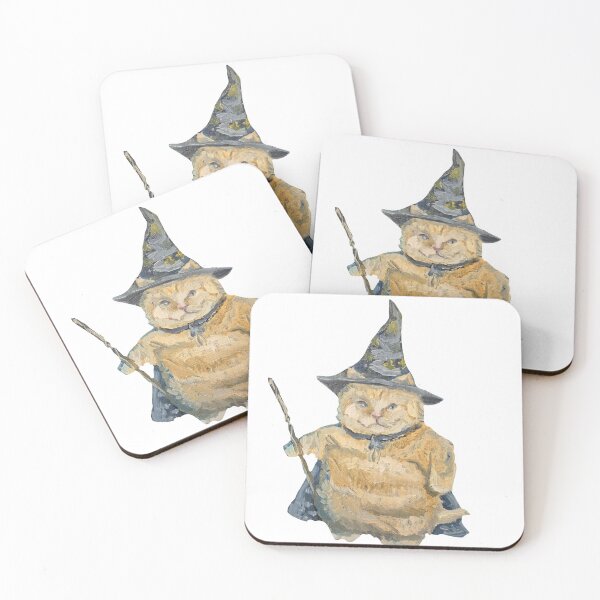 Item preview, Wizard cat designed and sold by Clownoreos.