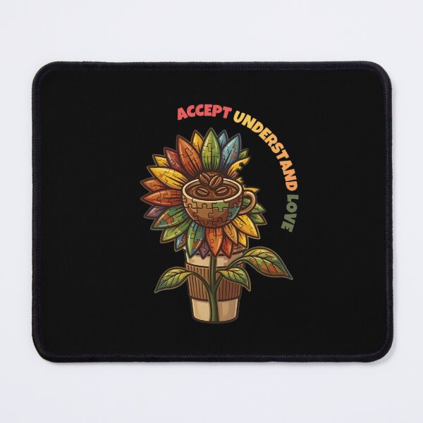 Item preview, Coffee Heart Autism Awareness Art designed and sold by Emamify.