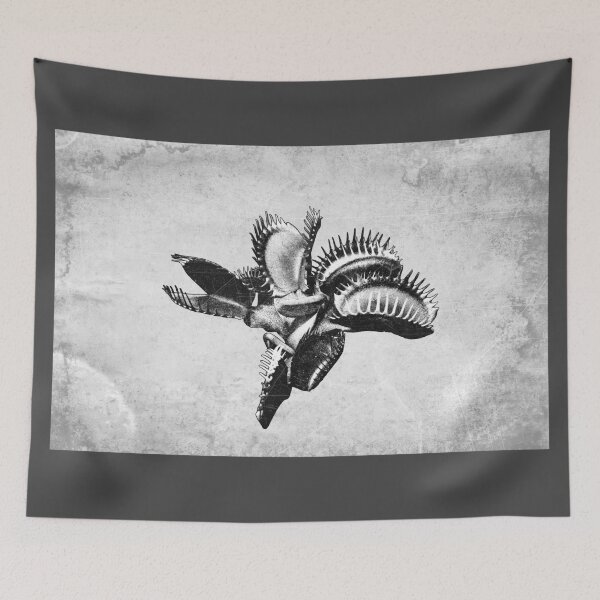 Item preview, Venus Flytrap Dark Botanical Horror Nature Art designed and sold by Ghoul Enterprises.